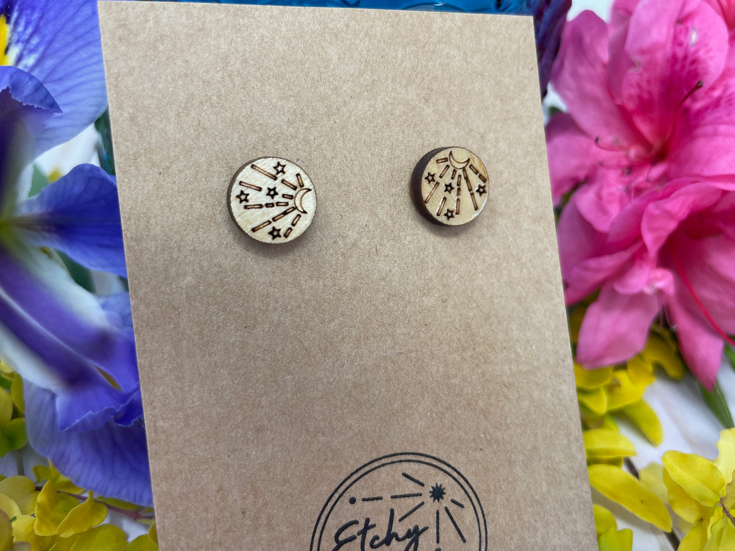 Watermeter Studded Earrings