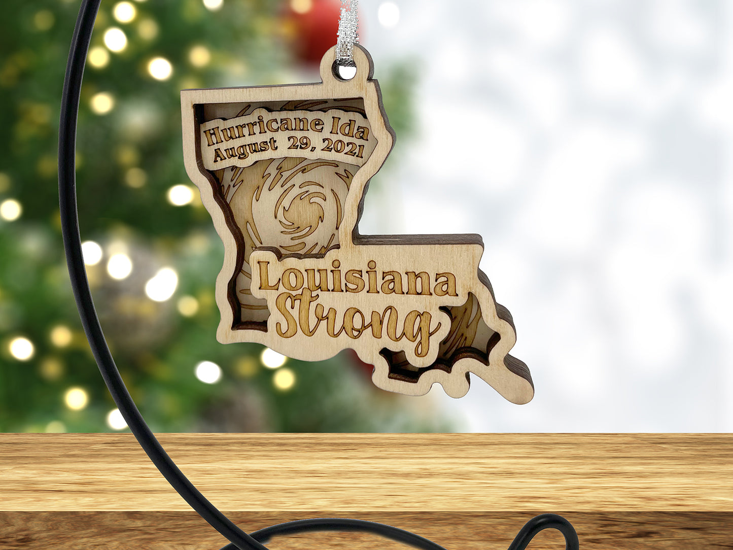 Hurricane Ida Ornament