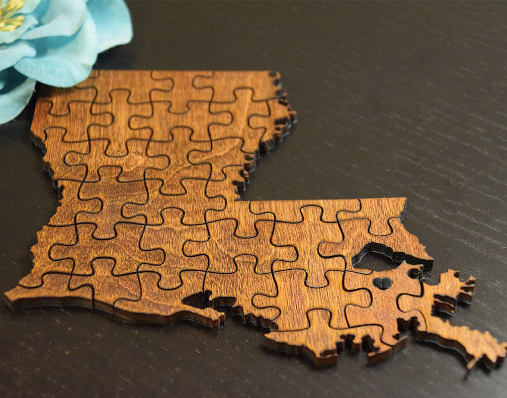 Louisiana Jig Saw Puzzle