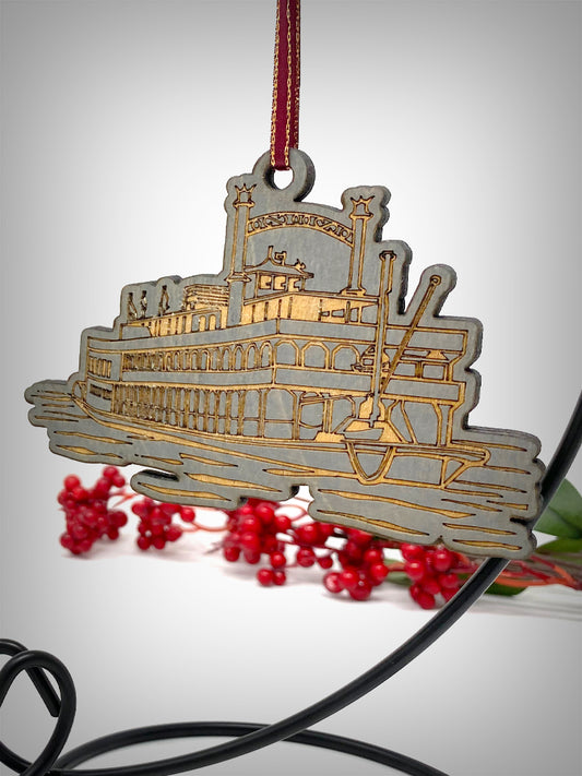 NOLA Steamboat Ornament