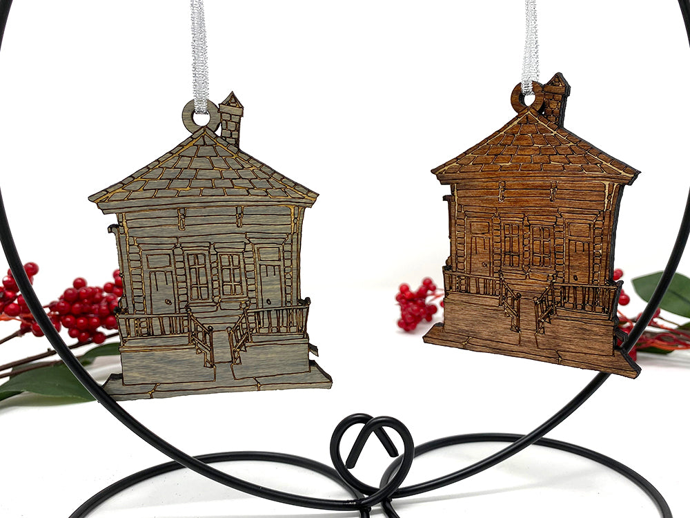 NOLA Shotgun House Ornament