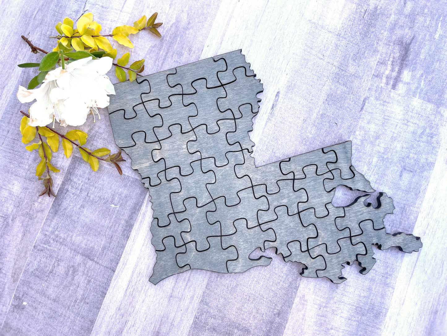 Louisiana Jig Saw Puzzle