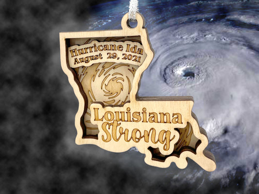 Hurricane Ida Ornament