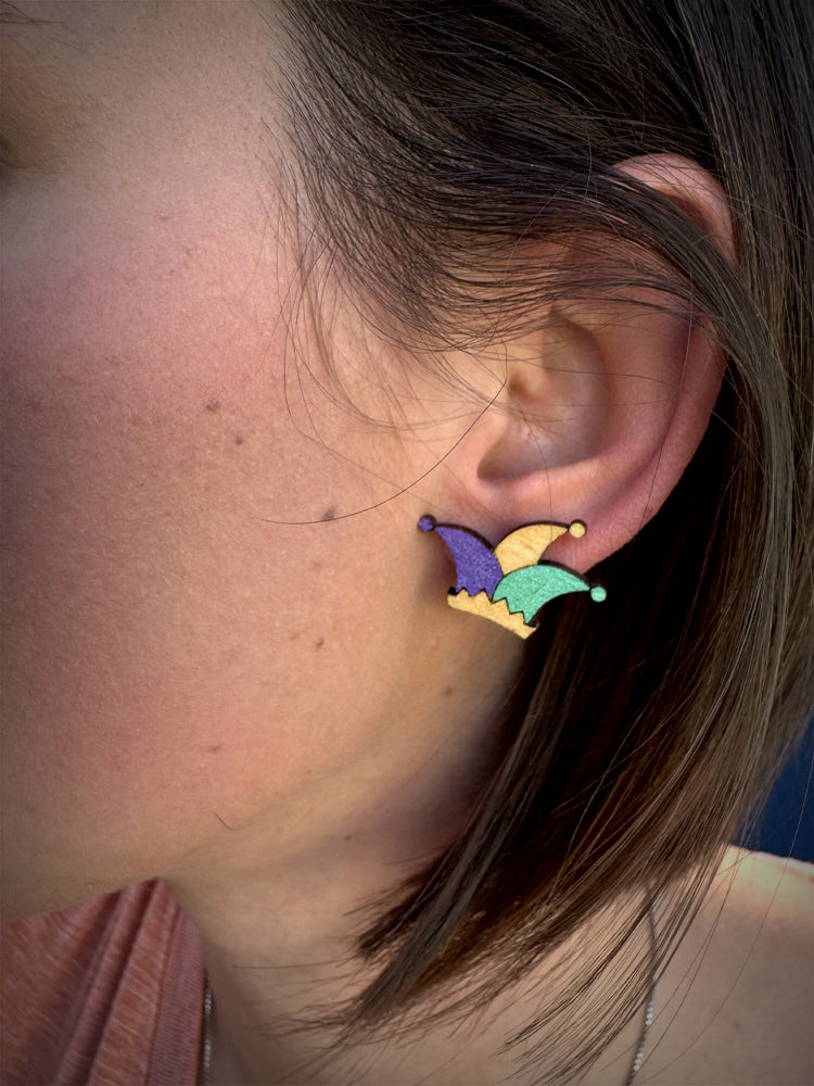 Mardi Gras Jester Hat - Stud