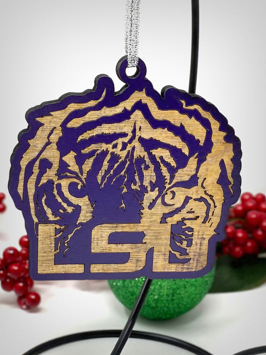 LSU Tiger Eye Ornament