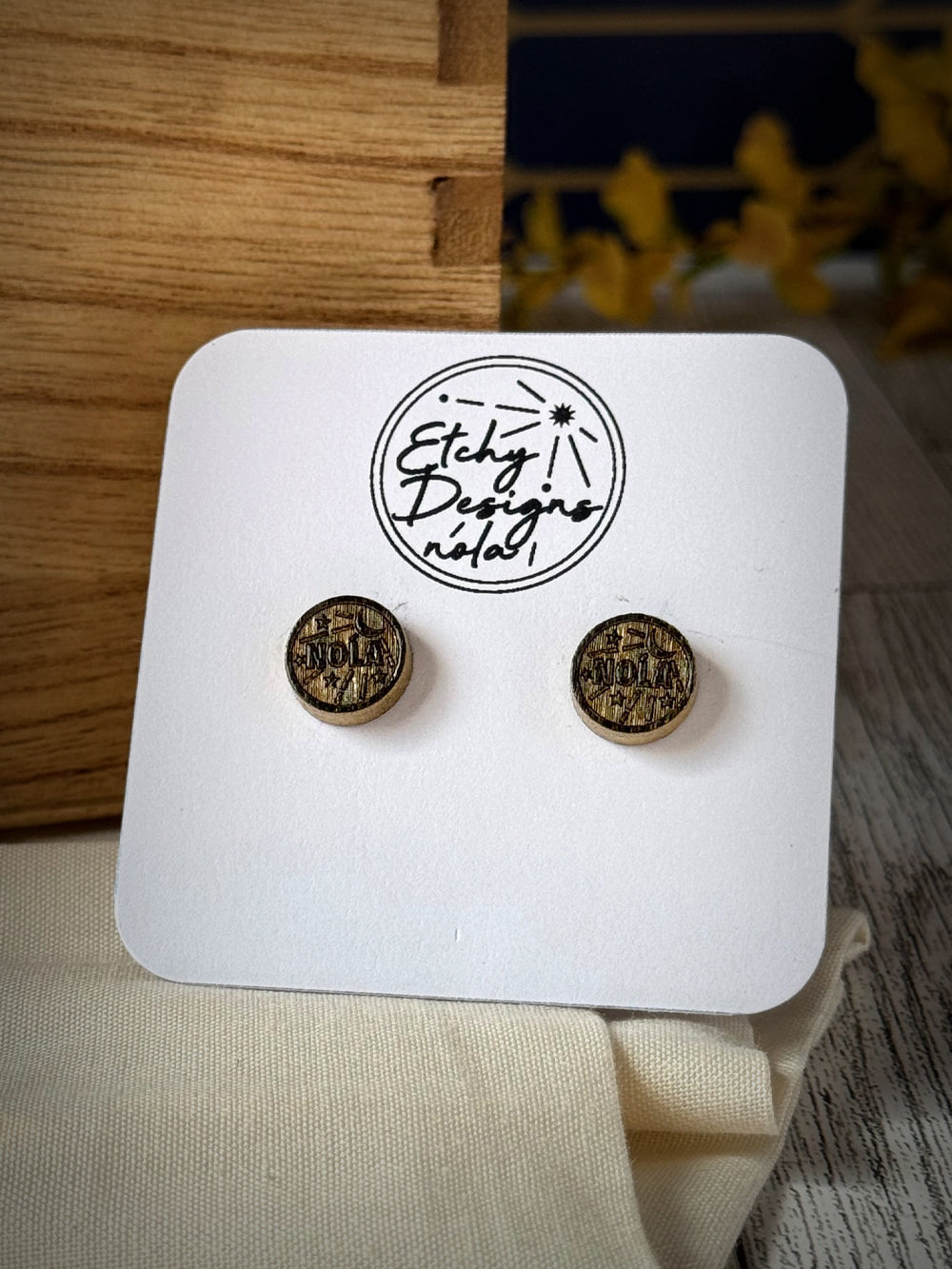 NOLA Watermeter Studded Earrings