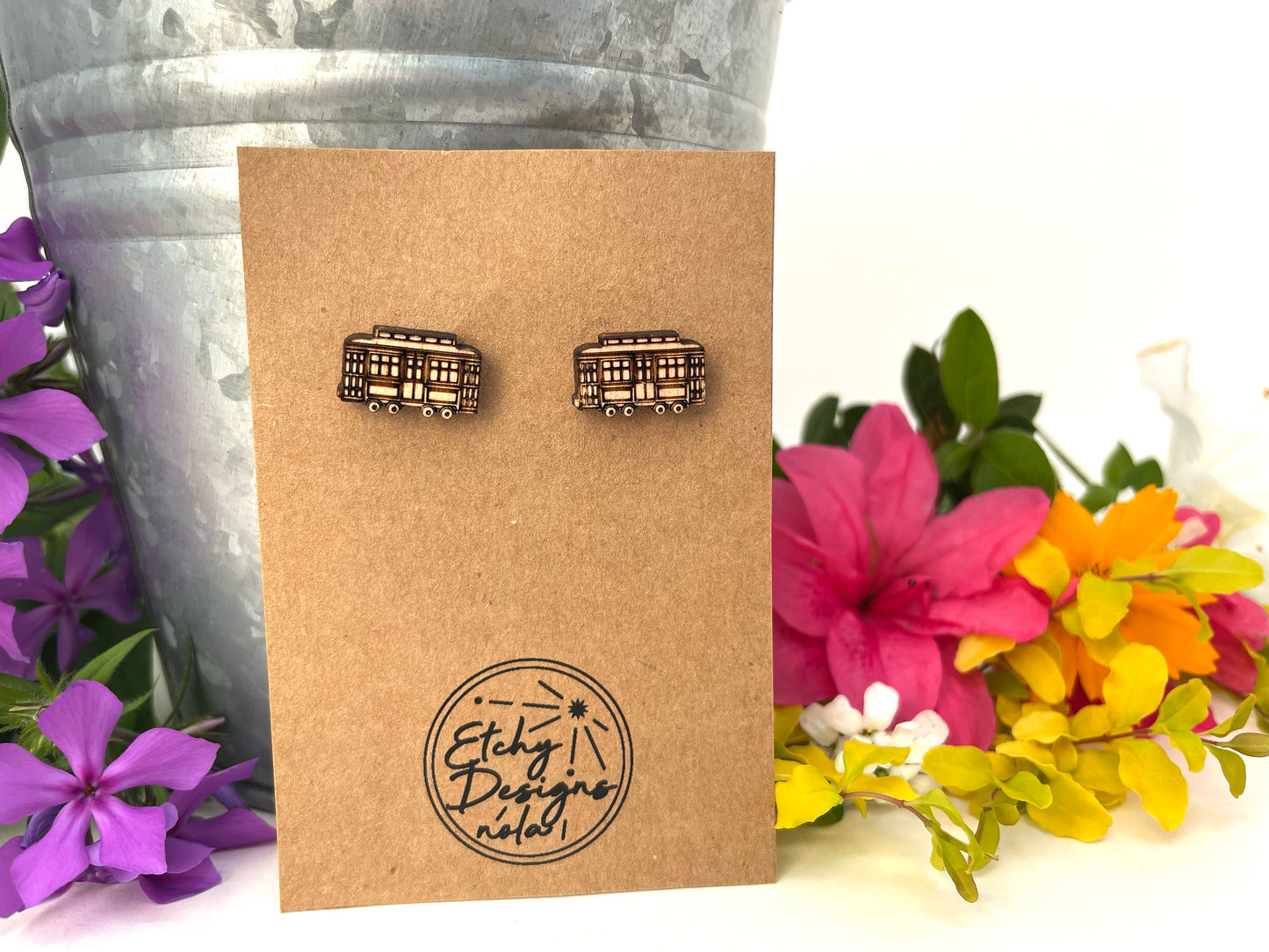 Streetcar Studded Earrings