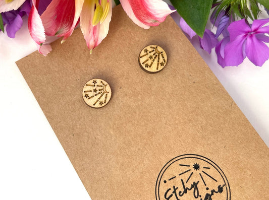 Watermeter Studded Earrings